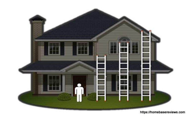 What Size Ladder For 2 Story House